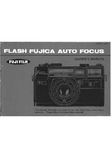 Fujifilm Flash AutoFocus manual. Camera Instructions.